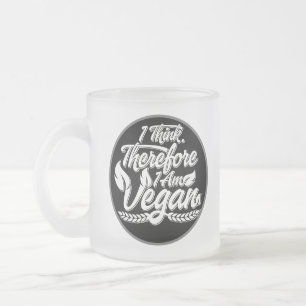 Deshalb bin ich Vegan Mattglastasse
