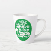 Deshalb bin ich Vegan Milchtasse (Rechts)