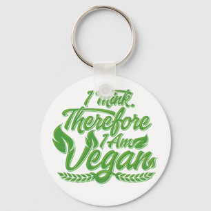 Deshalb bin ich Vegan Schlüsselanhänger