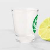 Deshalb bin ich Vegan Schnapsglas (Links)