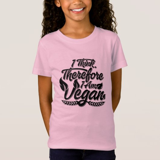 Deshalb bin ich Vegan T-Shirt (Vorderseite)