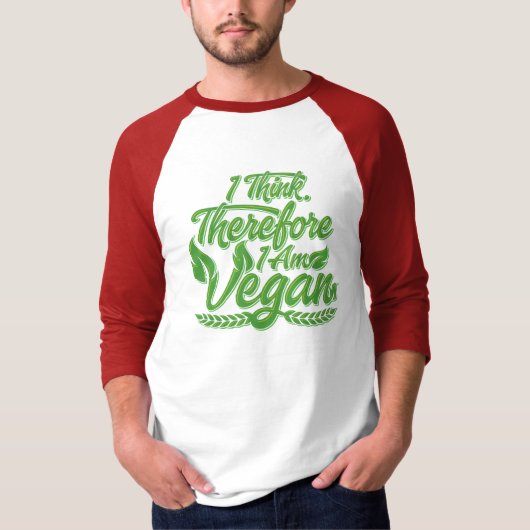 Deshalb bin ich Vegan T-Shirt (Vorderseite)