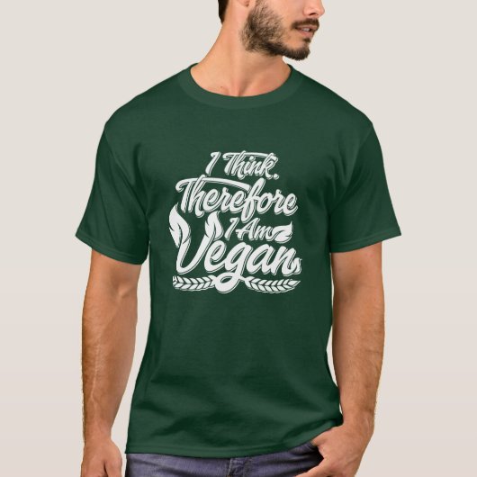 Deshalb bin ich Vegan T-Shirt (Vorderseite)