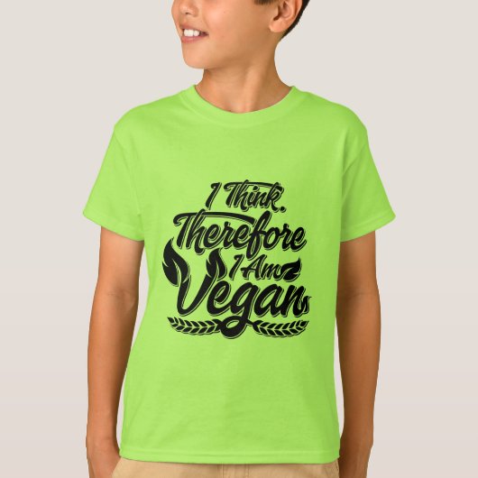 Deshalb bin ich Vegan T-Shirt (Vorderseite)