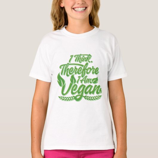Deshalb bin ich Vegan T-Shirt (Vorderseite)