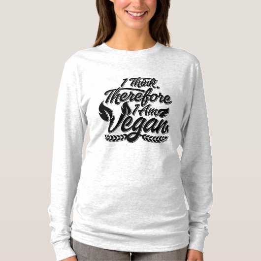 Deshalb bin ich Vegan T-Shirt (Vorderseite)