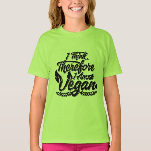 Deshalb bin ich Vegan T-Shirt (Vorderseite)