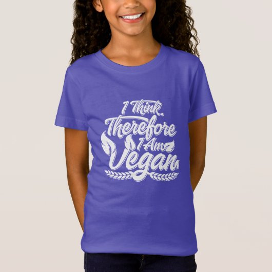 Deshalb bin ich Vegan T-Shirt (Vorderseite)