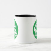Deshalb bin ich Vegan Tasse (Zentrum)