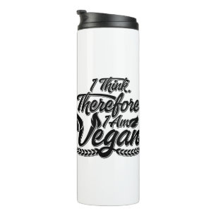 Deshalb bin ich Vegan Thermosbecher