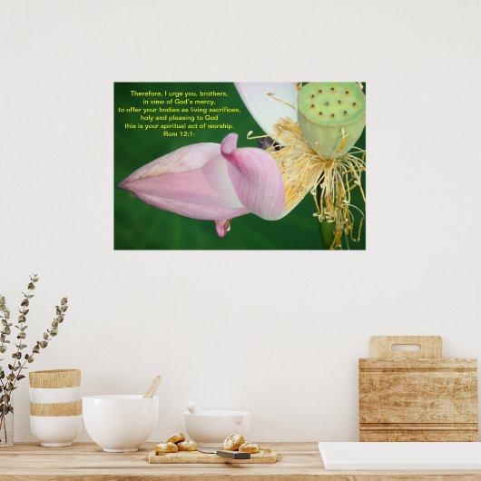 Deshalb bitte ich Sie, Brüder Poster (Küche)