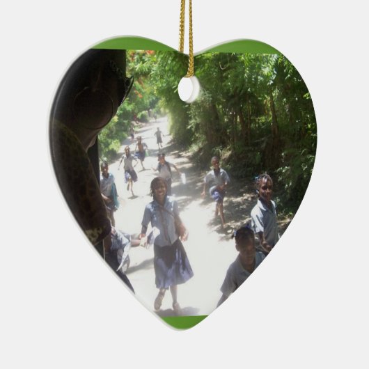 Deshalb gehen wir! keramik ornament (Rechts)