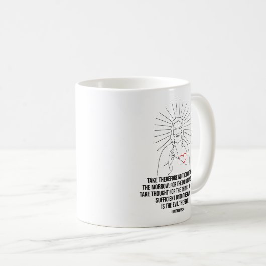 Deshalb kein Nachdenken Kaffeetasse (VorderseiteRechts)