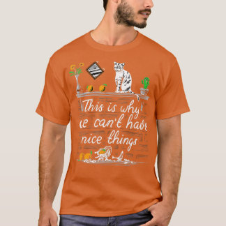 Deshalb können wir keine schönen Dinge haben, die T-Shirt