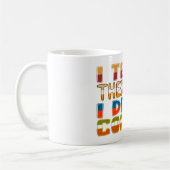 Deshalb lehre ich Kaffee Kaffeetasse (Links)