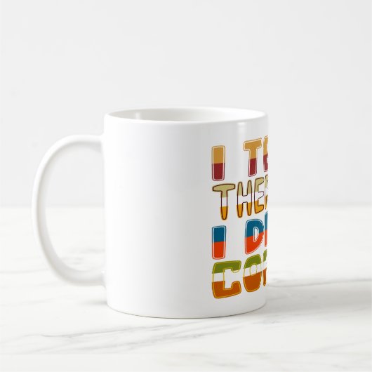 Deshalb lehre ich Kaffee Kaffeetasse (Links)