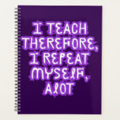 Deshalb lehre ich mich selbst planer (Vorderseite)