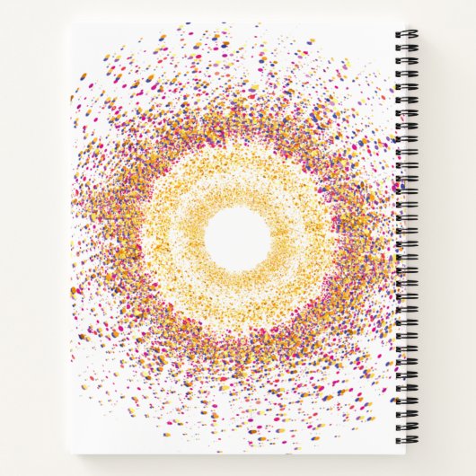 Deshalb SHINE Confetti Notizblock (Rückseite)