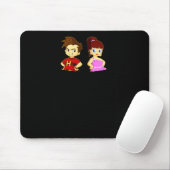 Desi Bollywood Movies Hum Tum On Valentines Day  Mousepad (Mit Mouse)