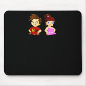 Desi Bollywood Movies Hum Tum On Valentines Day  Mousepad (Vorne)
