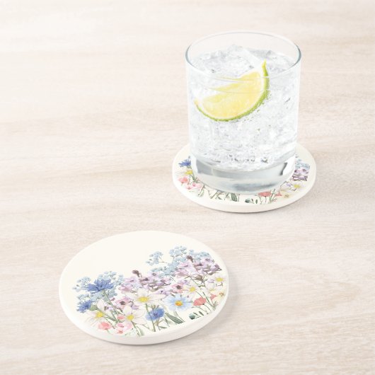 Desi Floral Getränkeuntersetzer (Seite)