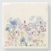 Desi Floral Steinuntersetzer (Vorderseite)