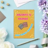 Desi Indian Pakistani Wedding Mehndi Acryleinladungen (In Situ (Hochzeit))