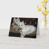 Desi & Lucy Karte (Gelbe Blume)