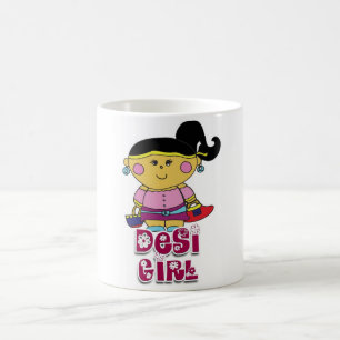 Desi Mädchen Kaffeetasse