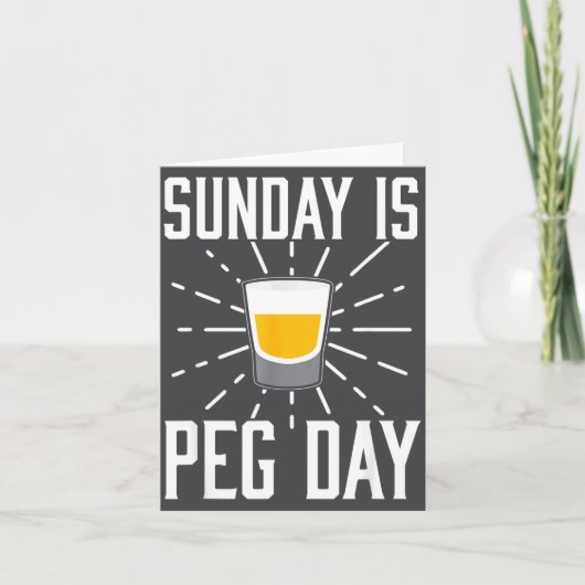 Desi Punjabi Funny Peg Day Sikh Quote Gift Karte (Vorderseite)