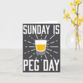 Desi Punjabi Funny Peg Day Sikh Quote Gift Karte (Gelbe Blume)