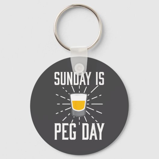 Desi Punjabi Funny Peg Day Sikh Quote Gift Schlüsselanhänger (Vorderseite)