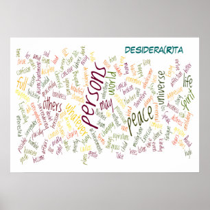Desidera(R)ta poster print