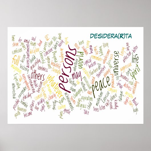 Desidera(R) ta poster print (Vorne)