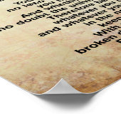 Desiderata 11 x 14 Art Print Poster (Ecke)