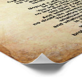 Desiderata 12 x 12 Art Print Poster (Ecke)