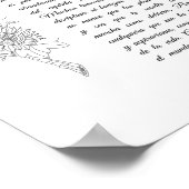 Desiderata auf Spanisch Poster (Ecke)