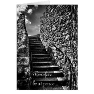 Desiderata Be At Peace notelet / card