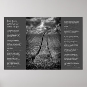 Desiderata - Been and Gone, Fine Art Poster