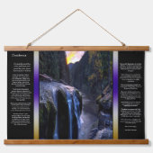 Desiderata Bergsee-Zauber im Val Piora Wandteppich Mit Holzrahmen (Vorne)