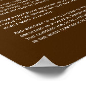 Desiderata - Burgh Island von Bantham am Sundown Poster (Ecke)