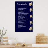 Desiderata ~ Canvas Print Poster (Küche)