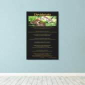 Desiderata Cat Fight Leinwanddruck (Insitu (Holzboden))