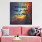 Desiderata Child of Universe Leinwanddruck (Insitu (Wohnzimmer))
