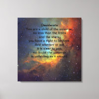 Desiderata Child of Universe