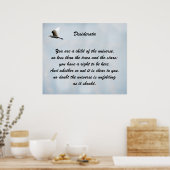 Desiderata Child of Universe Poster (Küche)