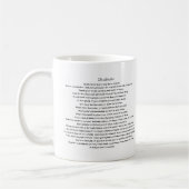 DESIDERATA CUSTOM-TASSE KAFFEETASSE (Links)