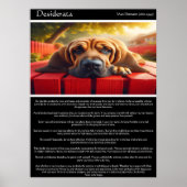 Desiderata: Das Heiligtum des roten Zauns Poster (Vorne)