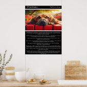 Desiderata: Das Heiligtum des roten Zauns Poster (Küche)