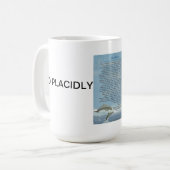 DESIDERATA Delphin-Tasse Kaffeetasse (Vorderseite Links)